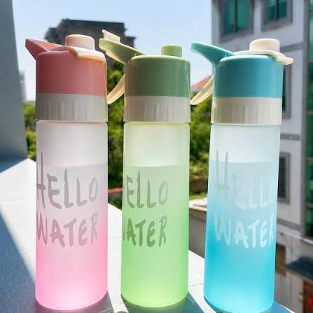 Trevixas 650ml Mist Spray Water Bottle